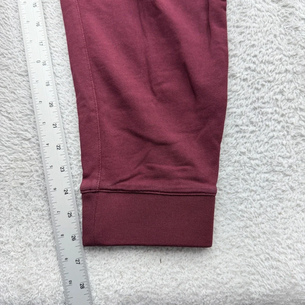 Armani Exchange Mens Burgundy Logo Joggers Sweatpants XM001266 Size L‎